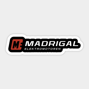 Madrigal Electromotoren Sticker